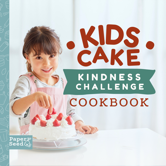 "Frosting Friendship", Cake Kindness Challenge 2026, Baking Challenge, Kids Cookbook